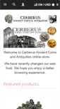 Mobile Screenshot of cerberuscoins.com